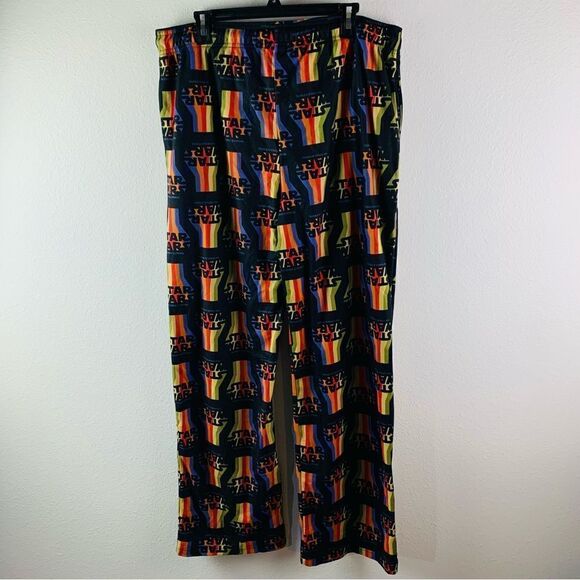Star Wars Rainbow Fleece Pajama Pants - Picture 4 of 4